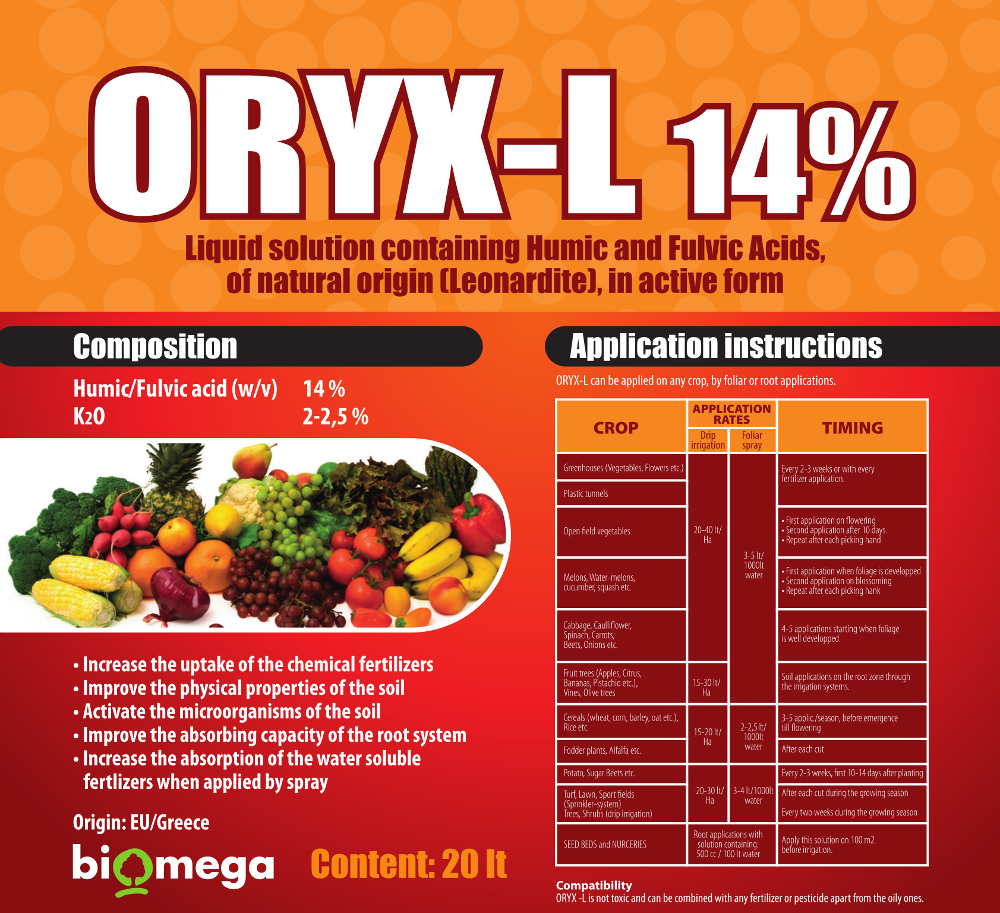 Oryx L Label